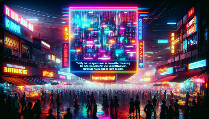 "Vibrant South African marketplace scene with 'wna.co.za' on a digital billboard."