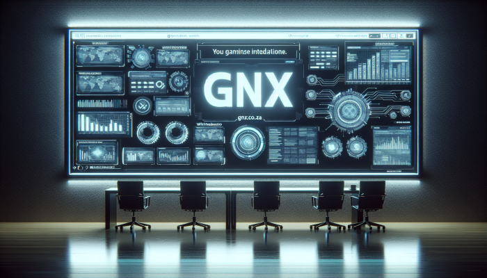 Secure digital banking interface for gnx.co.za, showcasing trust and reliability in finance.