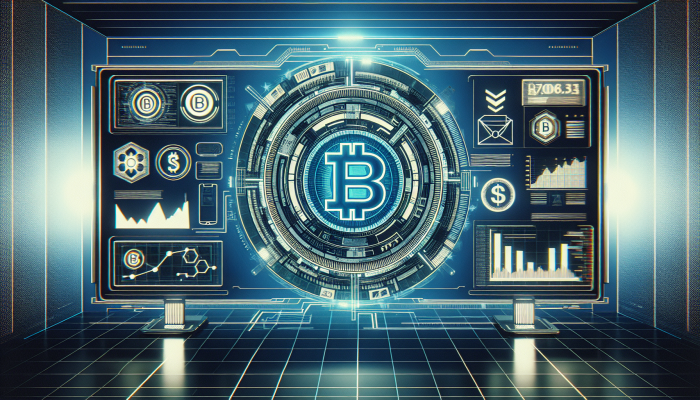 Futuristic fintech interface with 'budz.co.za' logo, symbolizing trust and innovation in South Africa's financial sector.