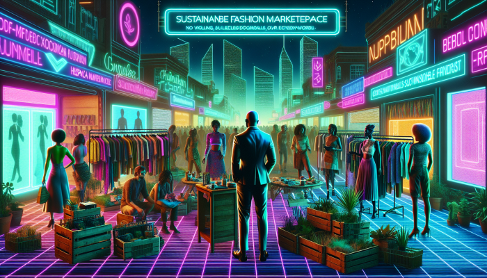 "Entrepreneur launching eco-friendly fashion marketplace on djay.co.za for South African consumers."