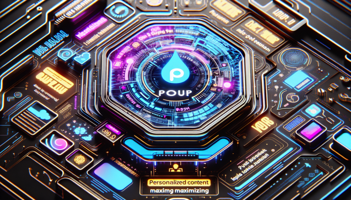 Futuristic app interface of pour.co.za, streaming personalized content in Johannesburg's tech hub.