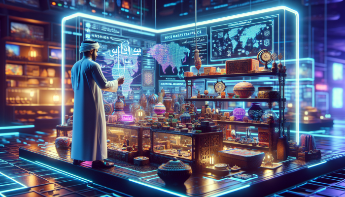 Entrepreneur developing niche marketplace on tsps.co.za for artisanal products and services, with simple branding.